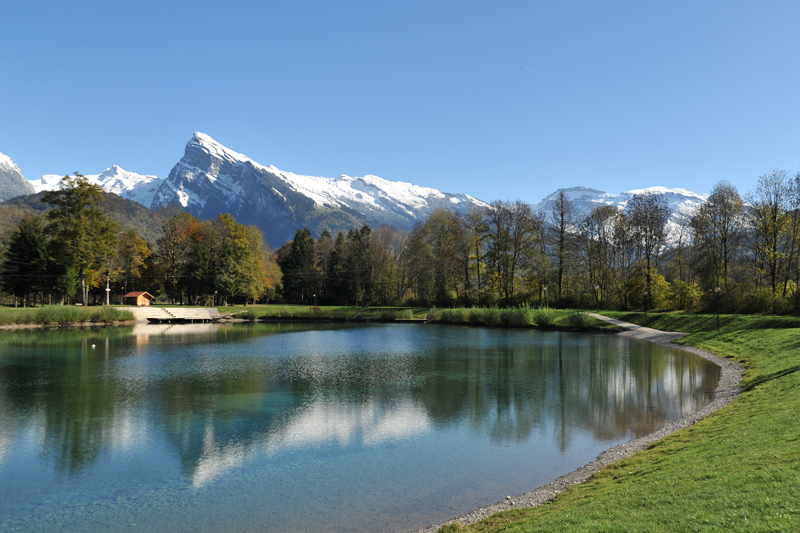 Morillon, le lac Bleu