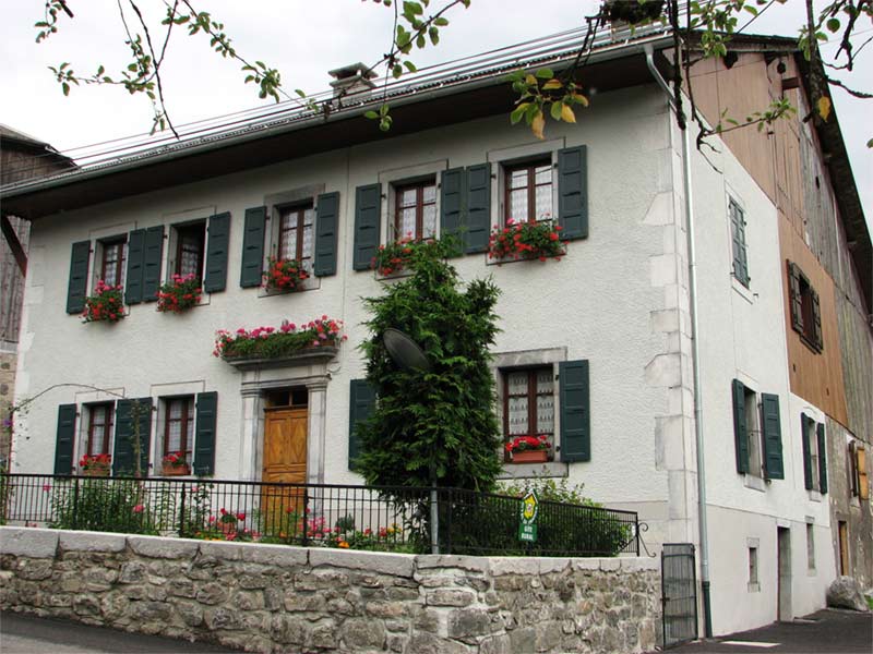 habitation de la propri�taire, mois de juin